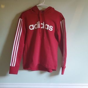 Adidas Cropped Hoodie